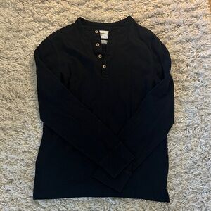 Men's Black Long Sleeve